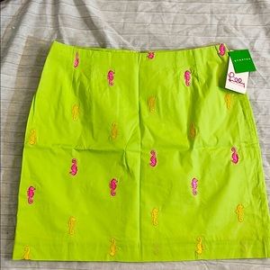 RARE Vintage Lilly Pulitzer Palm Beach NWTskirt 14